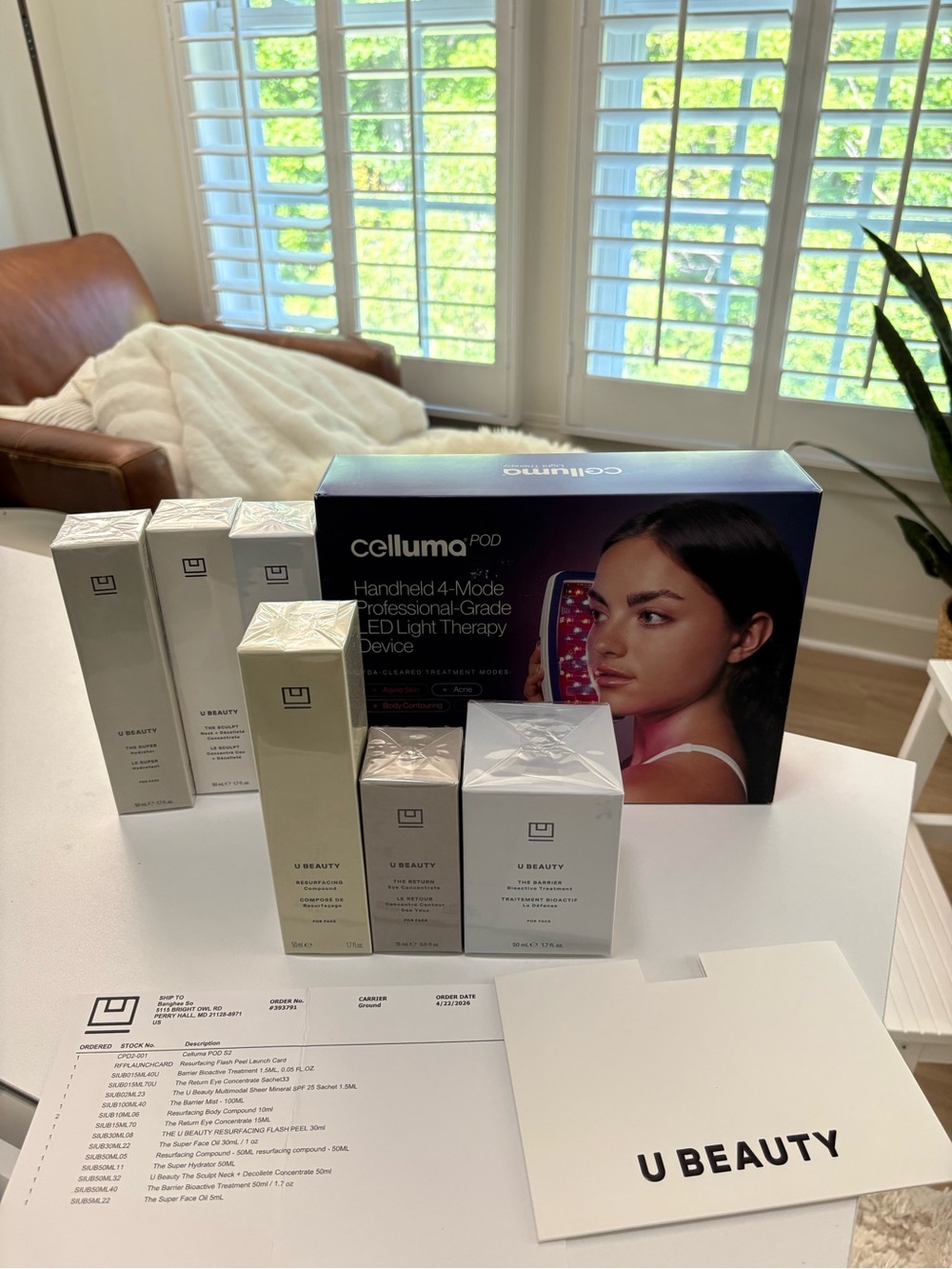 The SIREN Set + Celluma LED Device — White Skincare Collection - Picture 2 of 11